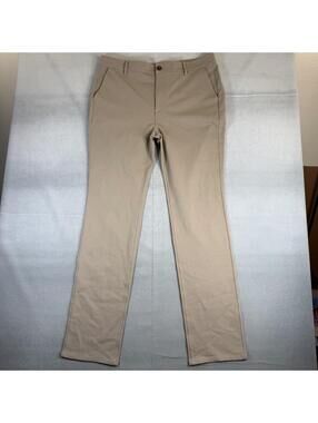 True Classic Comfort Chino Pant Mens 40x36 Khaki Slim Straight Stretch NWT